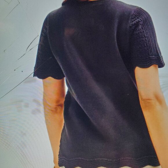 2-Women's Croft & Barrow Knit Sweaters Size Medium - Picture 4 of 5